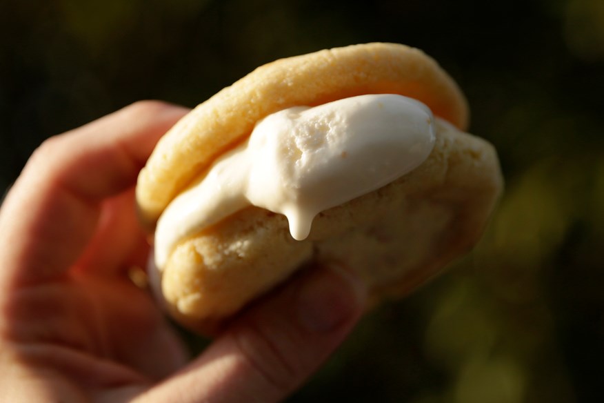 The Georgia Peach Ice Cream Sandwich is an absolute must-try