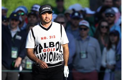 Jason Day's Malbon sweater vest reportedly drew a warning from Augusta officials.