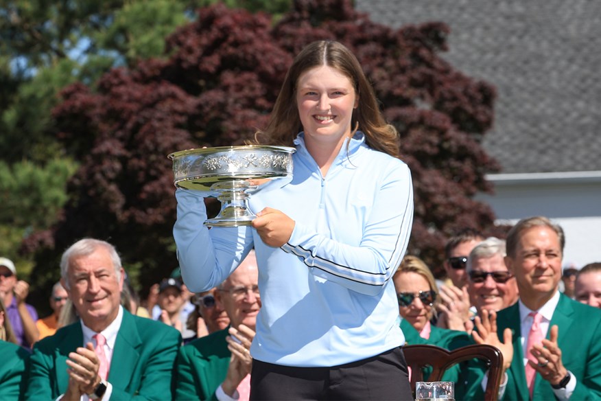 Lottie Woad is making her first Major Championship appearance just two weeks on from winning the Augusta National Women’s Amateur