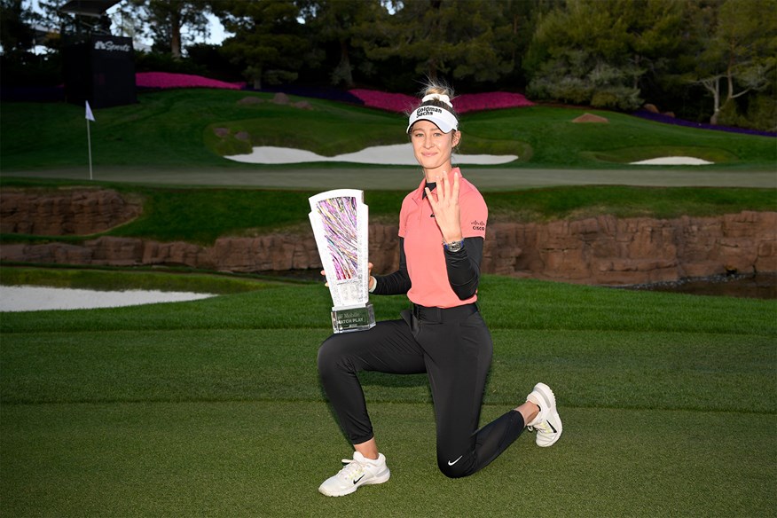 Nelly Korda's win at the T-Mobile Match Play was her fourth straight LPGA win.