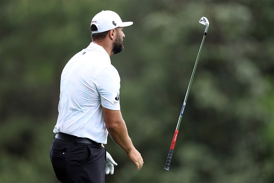 Jon Rahm was left feeling sour after failing to get himself into contention.