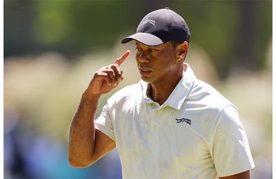 Tiger Woods shot an 82 in round 3 of the 2024 Masters.