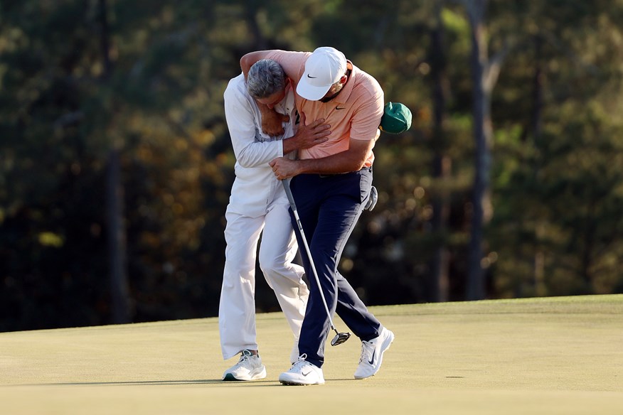 Scheffler and caddie Ted Scott have a special relationship.