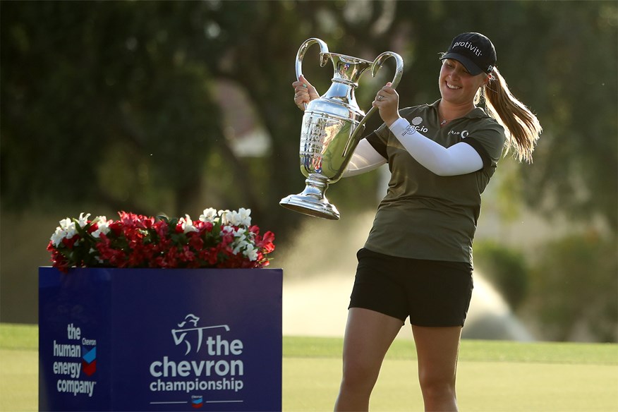 The first $5,000,000 purse was up for grabs in 202 when Jennifer Kupcho lifted the trophy