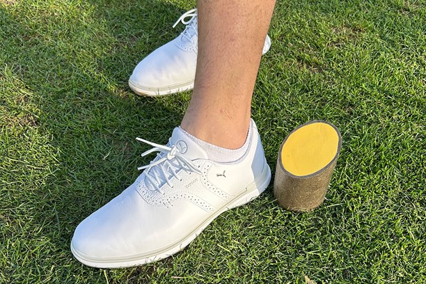 Puma Avant golf shoes on the course