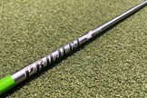 A close up of the Project X LS iron shaft used in this test