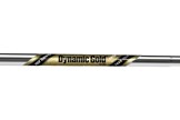 A close up of the True Temper Dynamic Gold Tour Issue 120 iron shaft