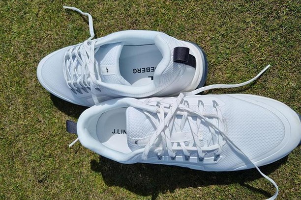 J.Lindeberg Range Finder golf shoes from above