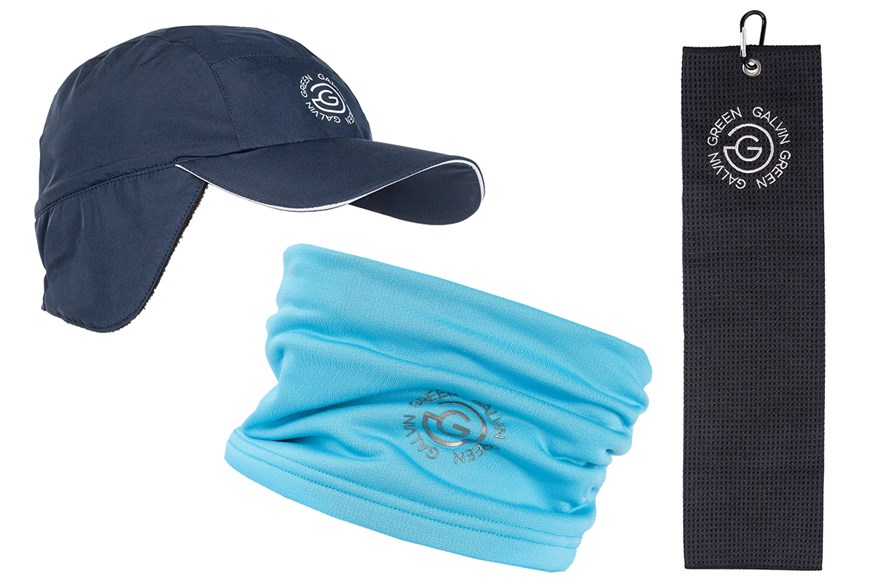 The lucky winner will receive a cap, neckwarmer and towel as part of the prize.