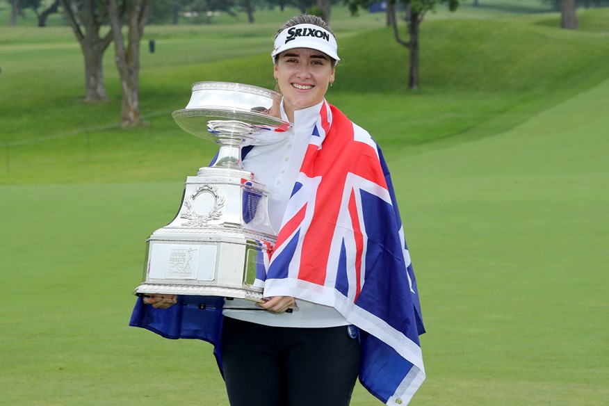 Hannah Green became a Major Champion by winning the 2019 Women's PGA Championship