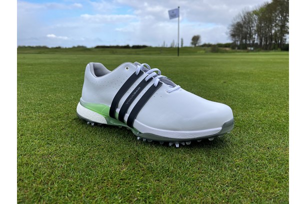 adidas Tour360 24 Golf Shoes in hand