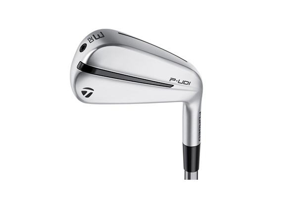 A close up of the shape of the TaylorMade 2024 P-UDI Utility Iron 