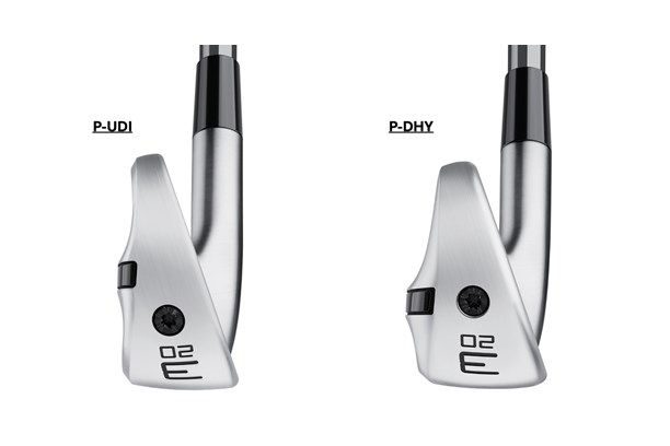 The hosel offset and sole width of both the TaylorMade 2024 P-UDI and P-DHY Utility Irons 