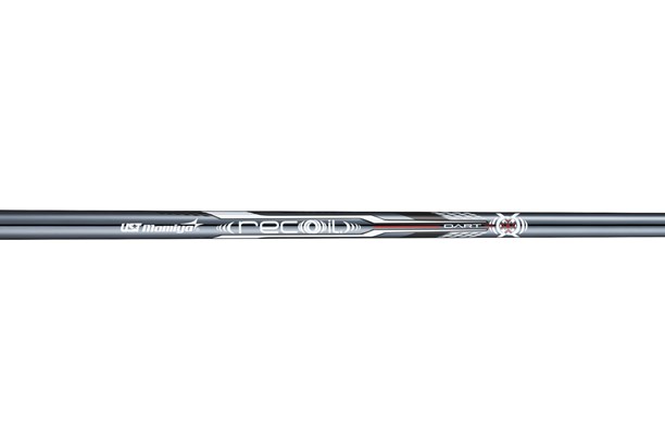 A close up of the UST Recoil Dart shaft used in the TaylorMade 2024 P-UDI and P-DHY Utility Irons  