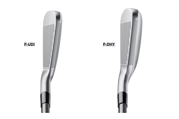 How the TaylorMade 2024 P-UDI and P-DHY Utility Irons look at address