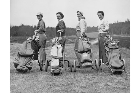 Golf trolleys have come a long way since the 60s