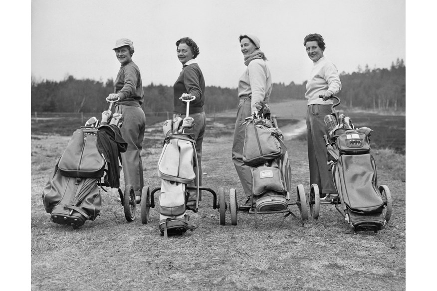 Golf trolleys have come a long way since the 60s