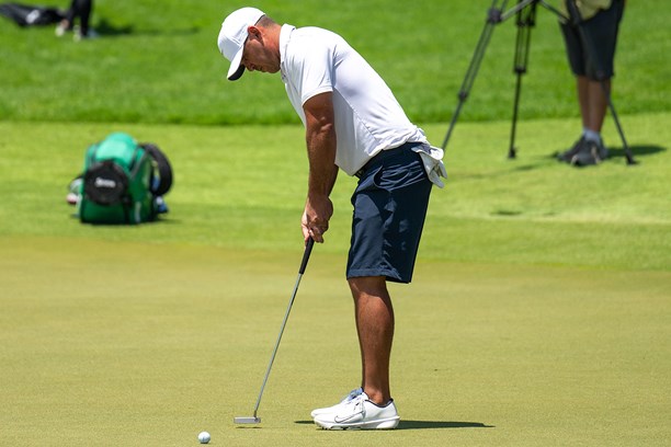 Brooks Koepka wears Nike Infinity Tour 2 Golf Shoes