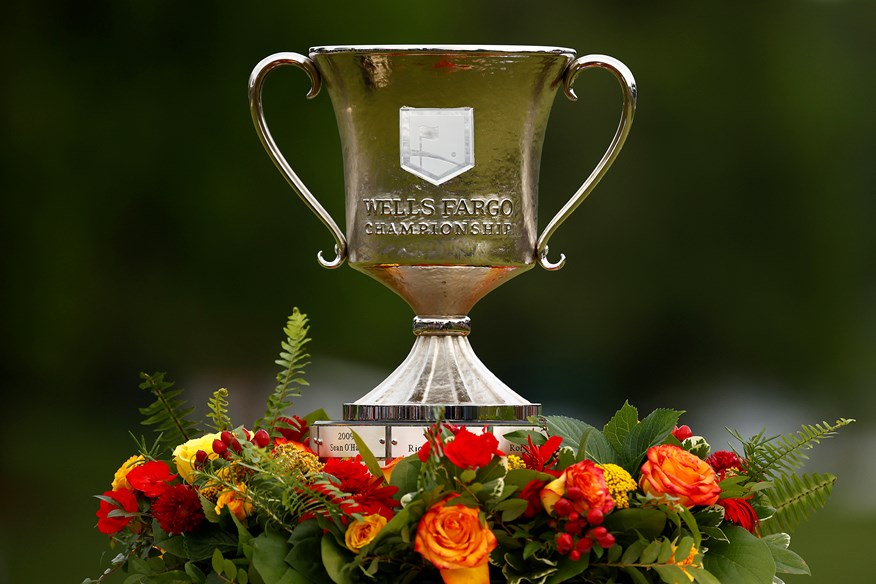 As well as the trophy, there's $20m up for grabs at the Wells Fargo Championship on the PGA Tour.