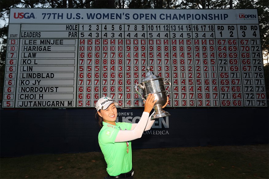 Who is in the 2024 US Women's Open field and how did they qualify?