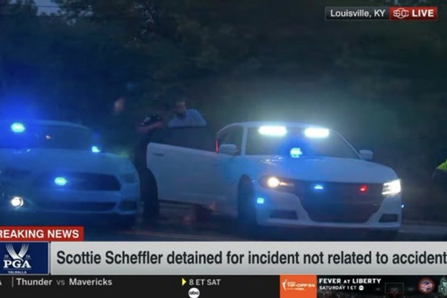 Scottie Scheffler detained ahead of Round 2 at Valhalla