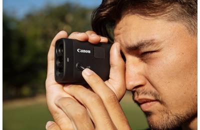 The Canon Powershot Golf Laser Rangefinder is the first to have a built-in camera!