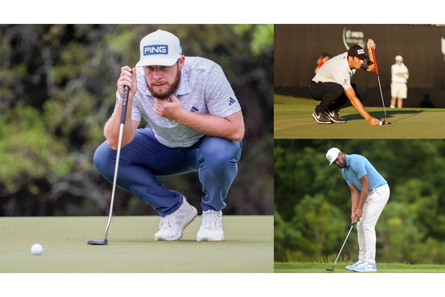 Tyrrell Hatton, Viktor Hovland and Tony Finau all using their Ping putters