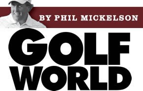 Phil Mickeslon at Golf World