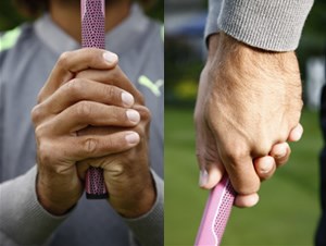 Two Thumb Putting Grip