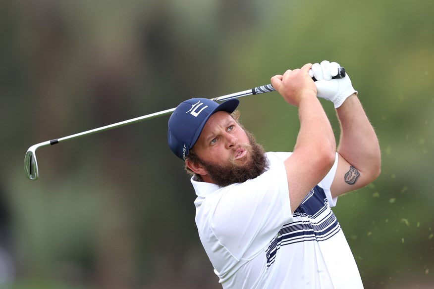 Beef playing in the 2023 Hero Dubai Desert Classic at Emirates Golf Club