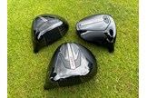 All three Titleist GT driver soles