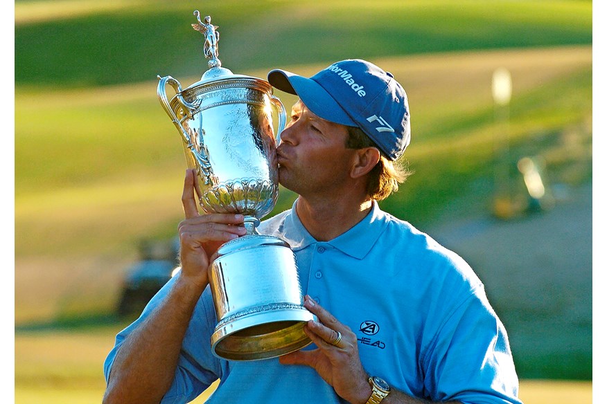 Retief Goosen wins the 2004 US Open at Shinnecock Hills