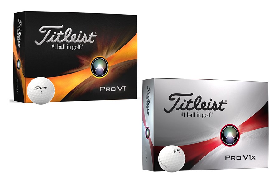 Titleist Pro v1 and Pro V1x Golf Balls