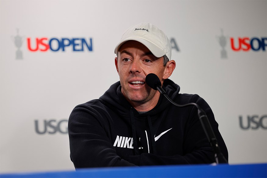 Rory McIlroy was in a confident mood ahead of the US Open