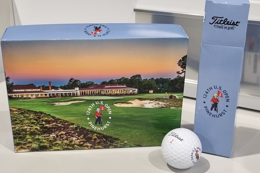 Pinehurst 124th US Open Titleist balls