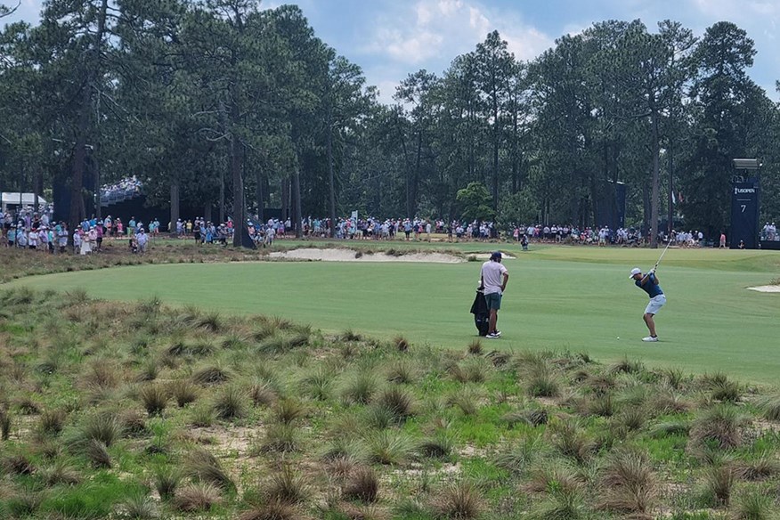 Pinehurst No.2's fairways are typically wider than many US Open courses