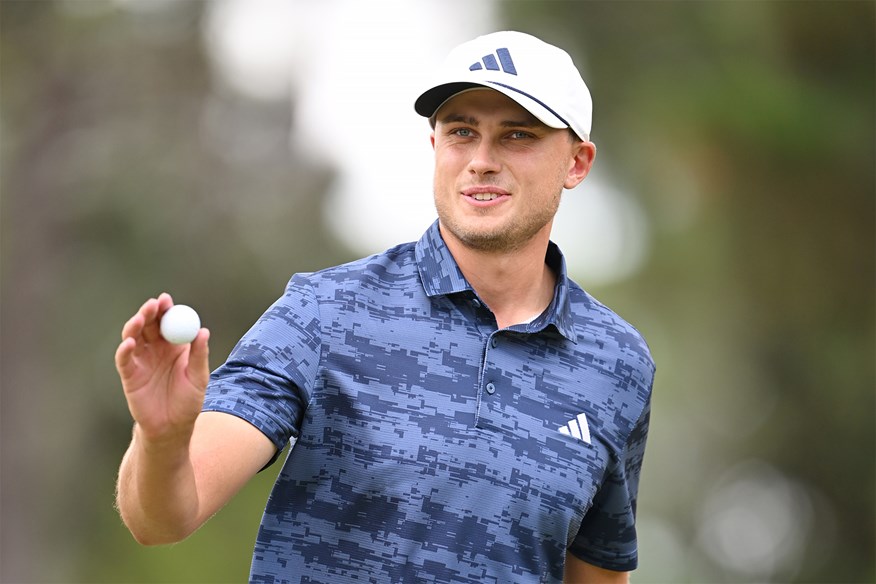 Impressive debut by Ludvig Aberg who cards a 66 in his first ever round of golf in the US Open