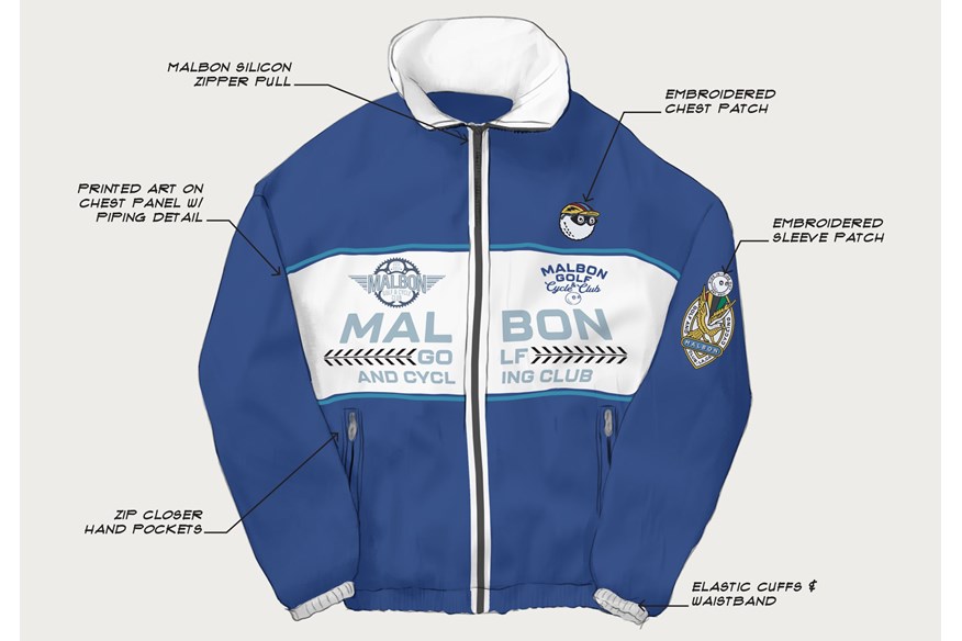 Jason Day Malbon jacket for the US Open