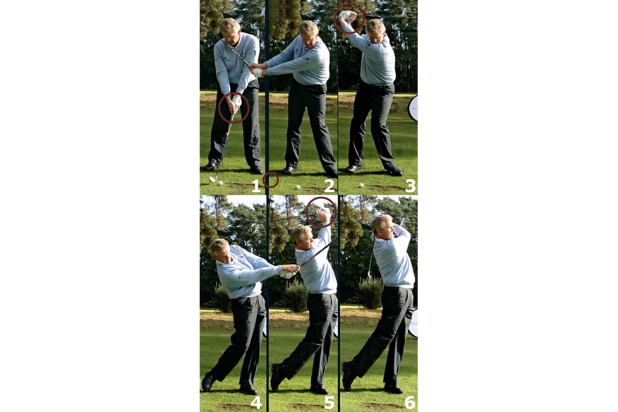 Colin Montomerie Swing Squence Golf Tip