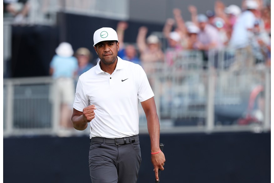 Tony Finau bounced back on Sunday with a 67 to finish T3 