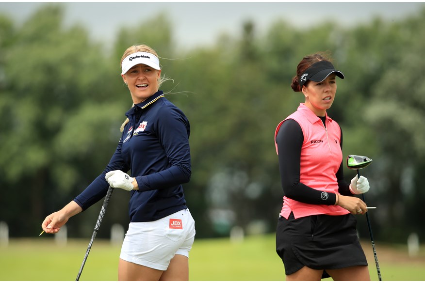 Charley Hull and Georgia Hall will represent Team GB at the 2024 Paris Olympics