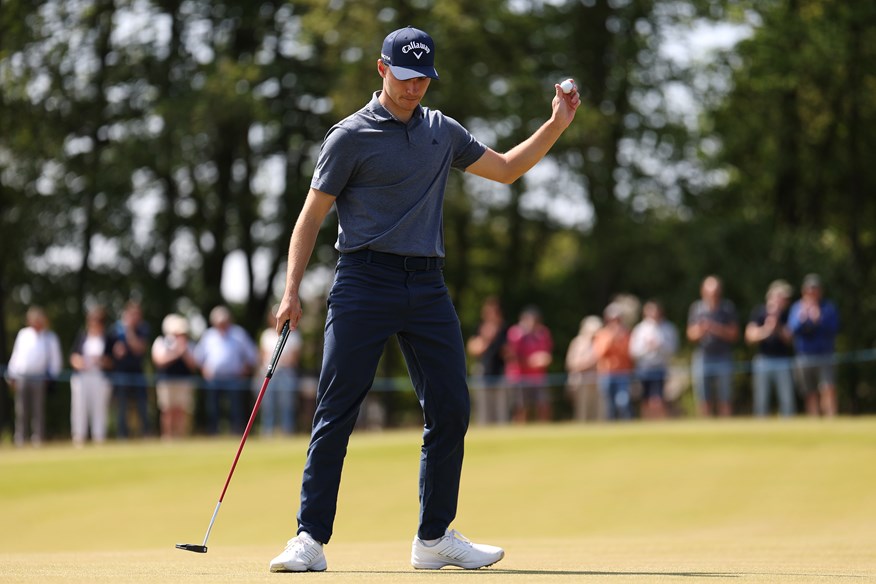 Rasmus Hojgaard at the KLM Open