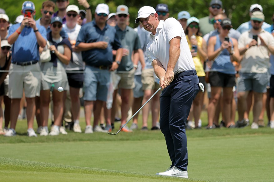 Rory McIlroy uses TaylorMade Milled Grind 4 wedges at the 2025 Zurich Classic