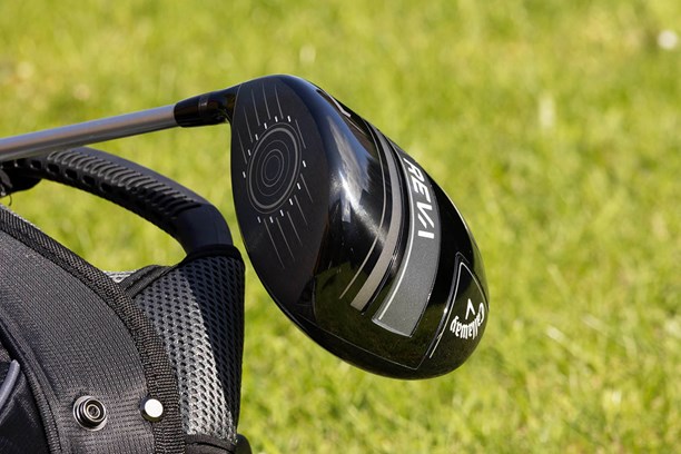 The white highlights on the driver face of the Callaway REVA package set