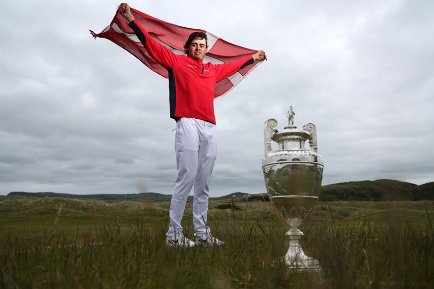 Jacob Skov Olesen won The Amateur Championship at Ballyliffin in Ireland. Photo: The R&A