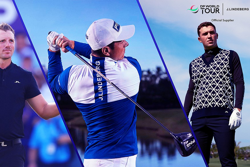 J.Lindeberg announce clothing partnership with DP World Tour