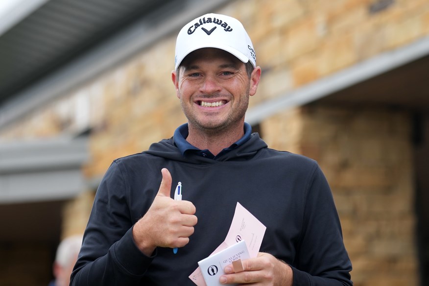 England's Sam Hutsby stamped his ticket to Troon in Final Qualifying