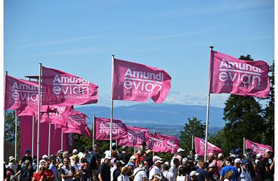 Who is in the field at the Evian Championship?