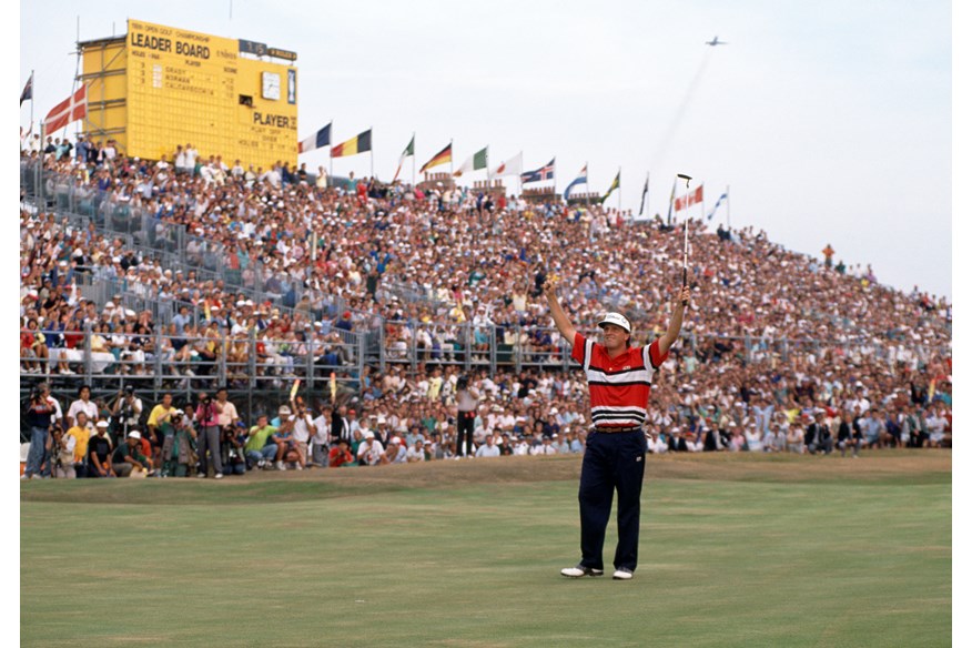 Mark Calcavecchia won the 1989 Open Championship at Royal Troon