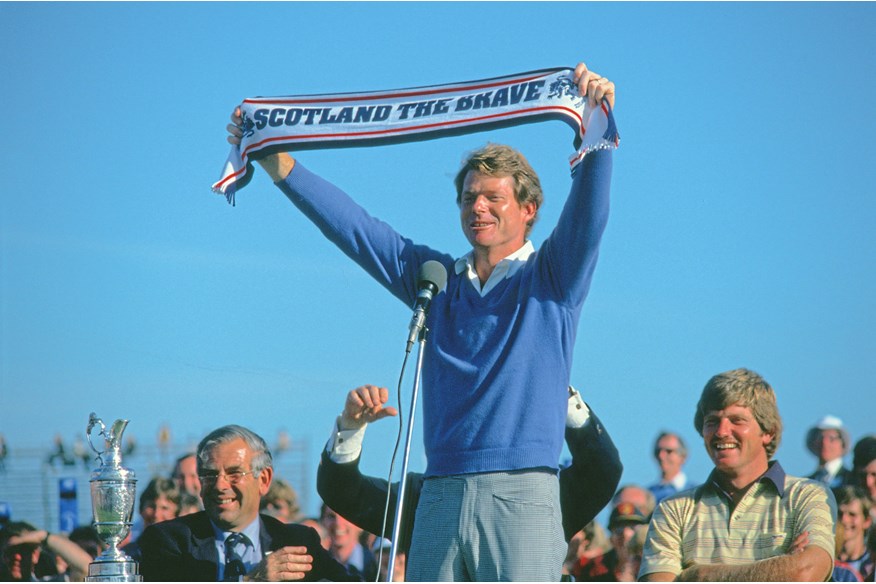 Tom Watson won the 1982 Open Championship at Royal Troon